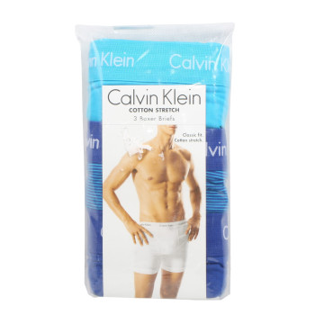 Calvin Klein 3 trenýrky boxerky Classic Fit Cotton Stretch 3 kusy 925