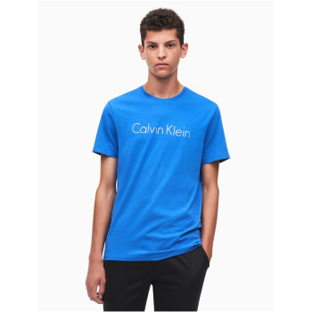Calvin Klein pánské tričko SPACE-DYED modré