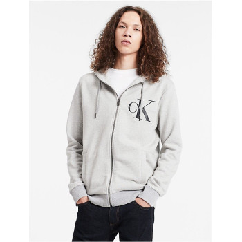 Calvin Klein pánské mikina Logo Full Zip hoodie 2168038