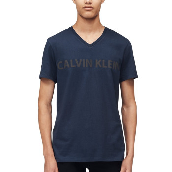 Calvin Klein pánské tričko s krátkým rukávem Logo Print tmavě modré