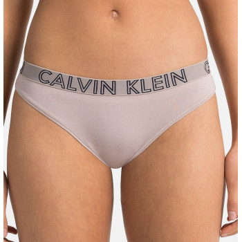 Calvin Klein kalhotky Bikini hnědé
