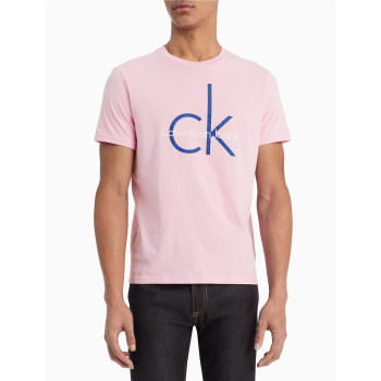Calvin Klein pánské tričko iconic 5673 růžové
