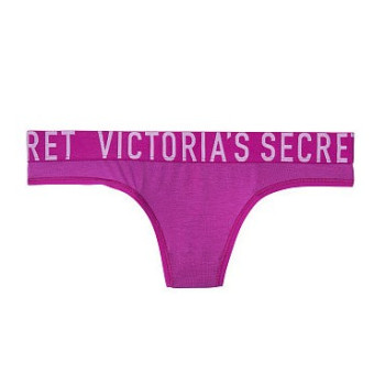Victorias secret kalhotky Tanga thong fialové
