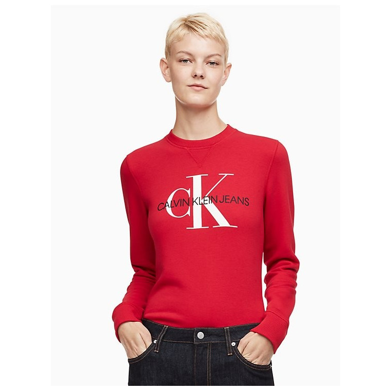 Dankbaar opraken Sympathiek Calvin Klein dámská mikina 5103 červená s 50% slevou