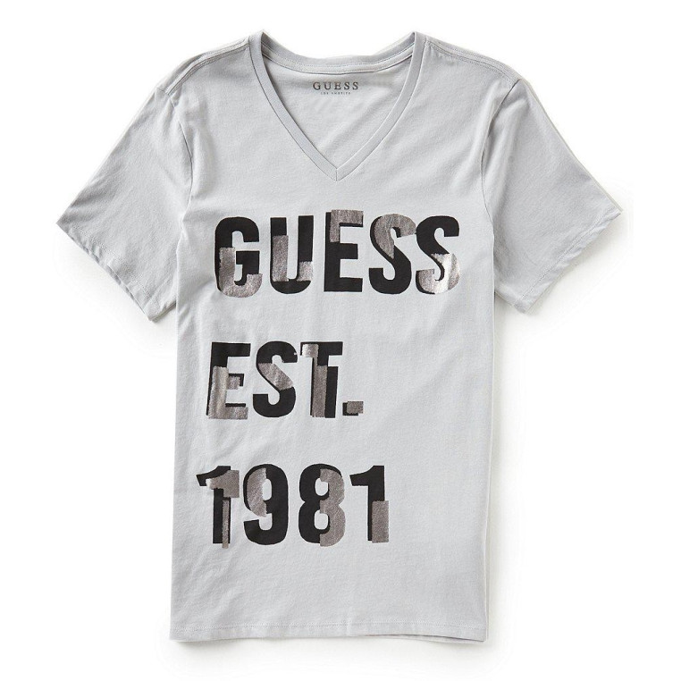 Guess pánské tričko Dexter Logo černé