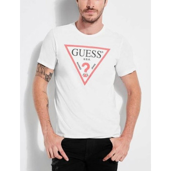 Guess pánské tričko Dexter Logo černé
