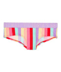 Victorias secret kalhotky Logo Cheeky Panty rainbow