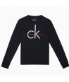 Calvin Klein dámská mikina VINTAGE LOGO SWEATSHIRT černá 10010