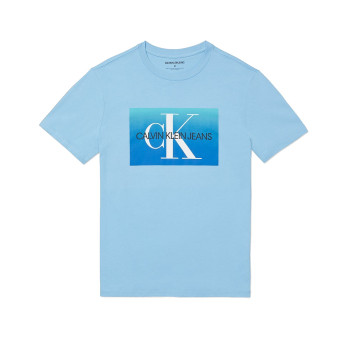 Calvin Klein pánské tričko iconic logo 4882 modré