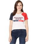Tommy Hilfiger dámské tričko s krátkým rukávem Iconic Logo mix