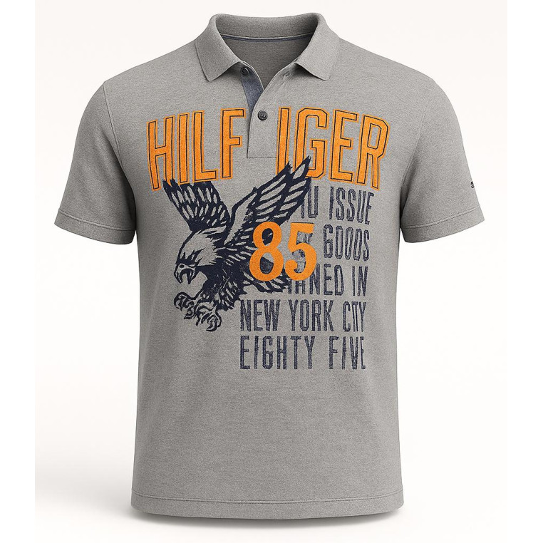 TOMMY HILFIGER pánské polo tričko CUSTOM FIT C8878.475