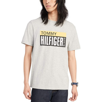 Tommy Hilfiger pánské tričko z usa grey 718-004