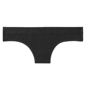 Victorias secret kalhotky tanga thongs černé