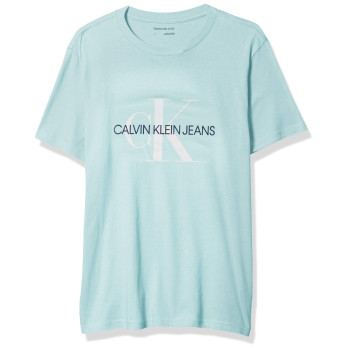 Calvin Klein Pánské Tričko Iconic Logo One Zelenkavé