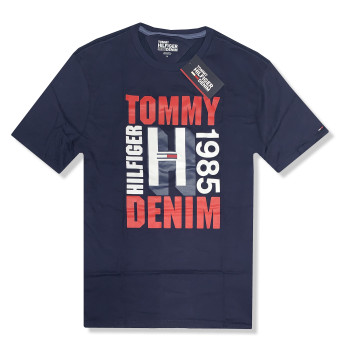 Tommy Hilfiger pánské tričko Graphics z usa tmavě modré 106-002