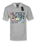 Tommy Hilfiger pánské tričko Graphics šedé 093-004