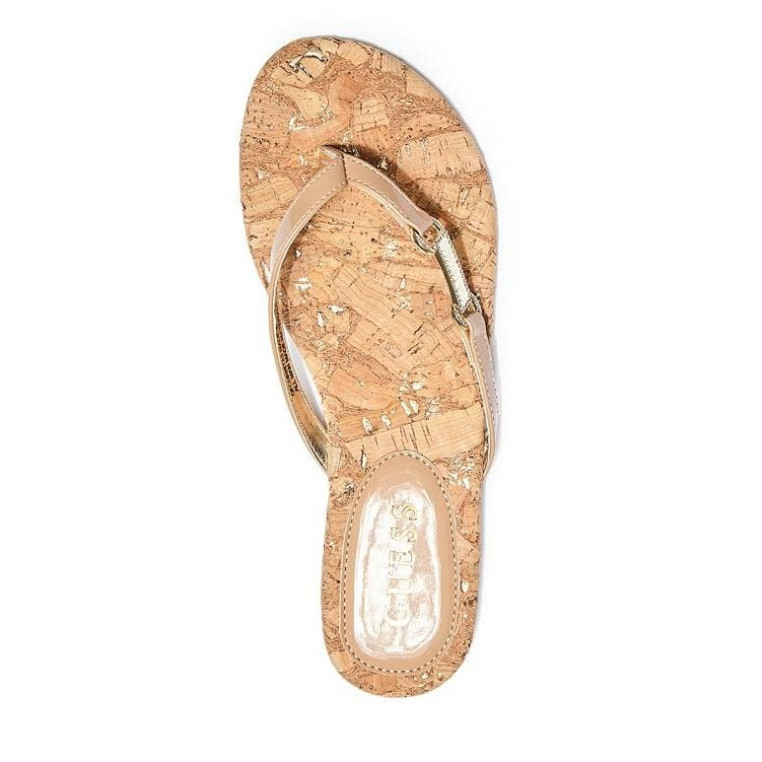 Guess dámské žabky sandály DURING bílé