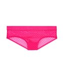 Victorias secret klasické kalhotky bikini pink/red 4108-PCY