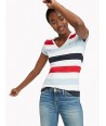 Tommy Hilfiger klasické dámské tričko pruhované 979-600