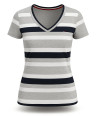Tommy Hilfiger klasické dámské tričko pruhované 841-033