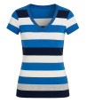Tommy Hilfiger klasické dámské tričko pruhované 475-490