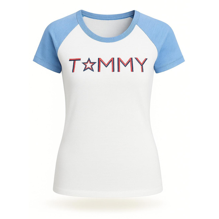 Tommy Hilfiger dámské tričko graphics Logo 734-112