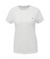 Tommy Hilfiger dámské tričko Solid crew bílé
