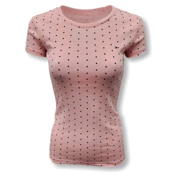 Tommy Hilfiger dámské tričko Dots pink