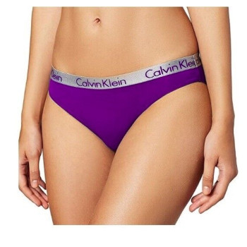 Calvin Klein kalhotky klasické Bikini VIOLET 504