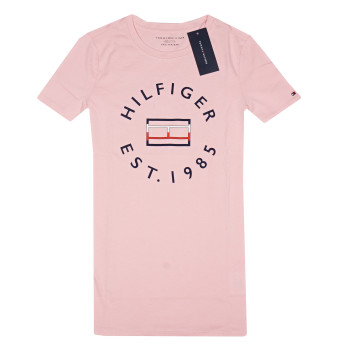 Tommy Hilfiger dámské tričko Logo print růžové