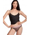 Victorias Secret tanga bavlněné Cotton Old School Love Again černé