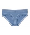 Victorias Secret tanga bavlněné kalhotky Cotton light Blue