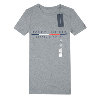 Tommy Hilfiger dámské tričko Iconic šedé