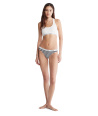 Calvin Klein kalhotky tanga thongs s pruhem balvněná