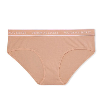 Victoria Secret Klasické Bavlněné Kalhotky Bikini krémové brwn/béžové