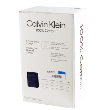 5PACK Calvin Klein Pánské Boxerky 5 kusů Cotton Stretch Boxer mix barev