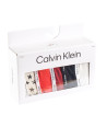5PACK Calvin Klein Tanga Kalhotky dámský set 5 kusů bavlněných kalhotek Thongs Signature Stretch