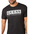 Guess Pánské Tričko Erikk Logo černé