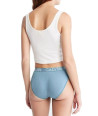 Calvin Klein klasické Kalhotky Bikini bavlněné light blue