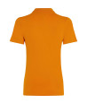 Tommy Hilfiger Dámské Polo Tričko bavlněné s krátkým rukávem oranžové