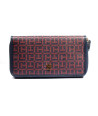 Tommy Hilfiger Dámská Velká Peněženka Jacquard Dark Red 307-420