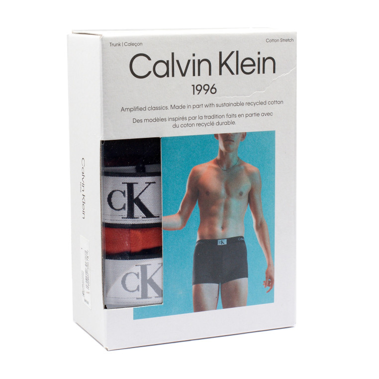 3PACK Calvin Klein set v Krabičce Pánské Boxerky 3 kusy Cotton Stretch Boxer Briefs mix barev