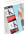 3PACK Calvin Klein set v Krabičce Pánské Boxerky 3 kusy Cotton Stretch Boxer Briefs mix barev