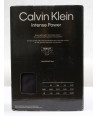 3PACK Calvin Klein Hip Brief Slipy set v Krabičce Pánské Microfiber Stretch Trenýrky Intense Power