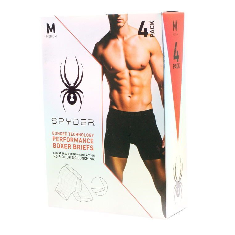 4PACK SPYDER trenýrky boxerky 4 kusy Balení Performance Boxer Brief