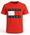 Tommy Hilfiger Pánské Tričko krátký rukáv Iconic Stripe wht