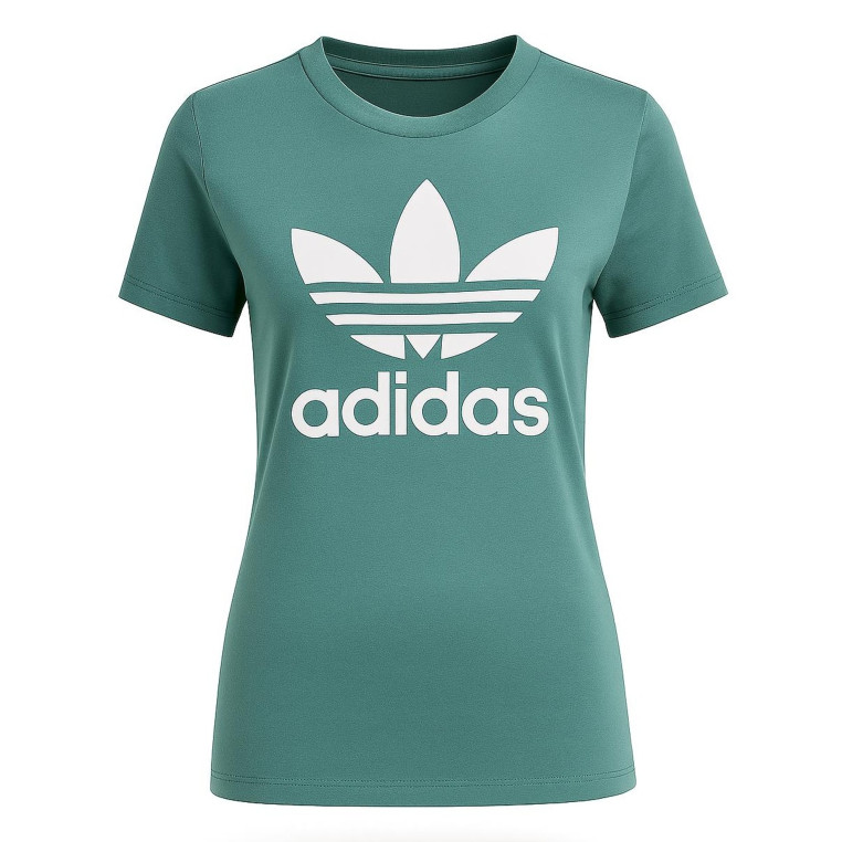 Adidas dámské tričko Trefoil zelené