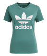 Adidas dámské tričko Trefoil zelené