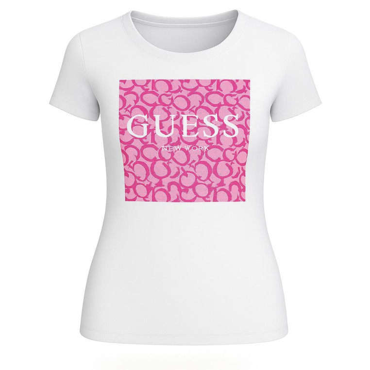 Guess dámské tričko Olrey Tee bílé