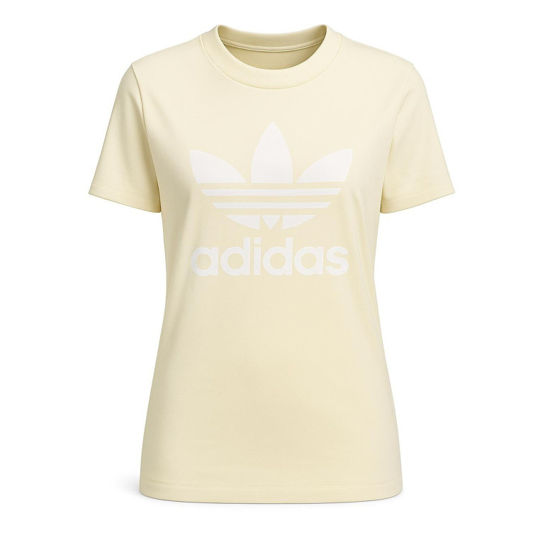 Adidas dámské tričko Trefoil yellow